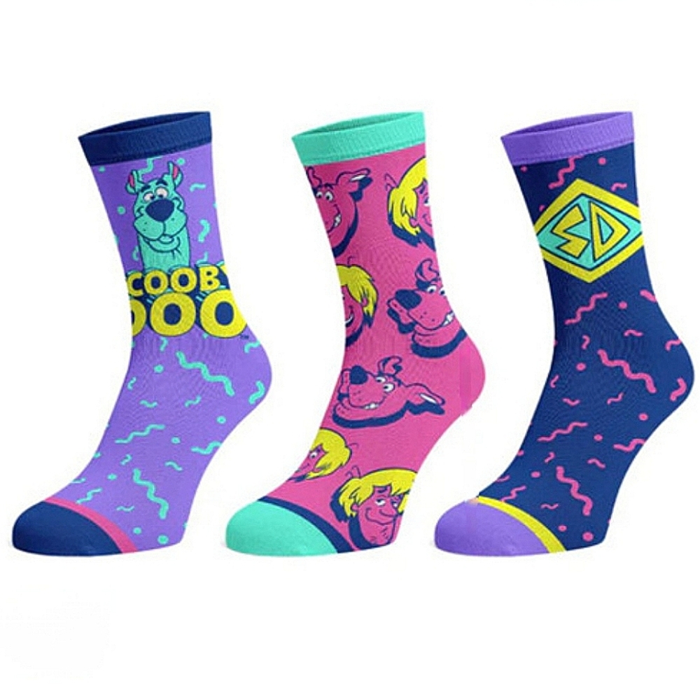 3 pack Scooby-Doo socks